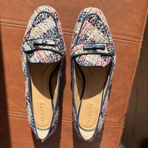 Talbots Colorful Tweed Loafers